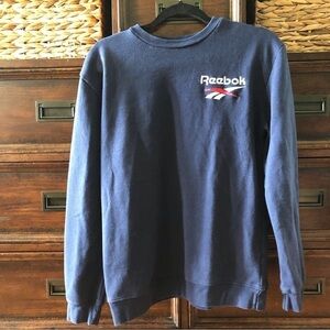 Reebok navy sweatshirt in size XL